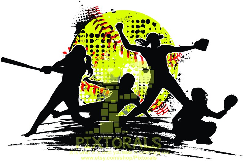 Free Free 207 Vector Softball Svg Free SVG PNG EPS DXF File