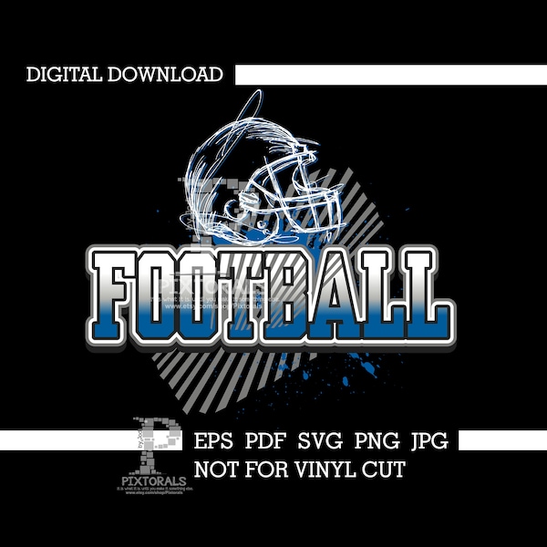 Football, Clipart, Tee Design, Digital Download, eps, pdf, svg, jpg, png, vector, screen printing