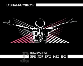 Girls Wrestling Victory digital download, eps, pdf, svg, jpg, png, clip art, vector, sublimation, screen printing, dtf, tee design, clipart