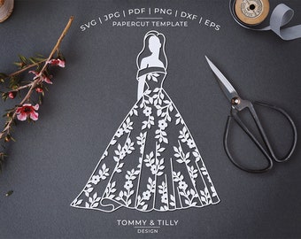 Download Wedding Dress Svg Etsy