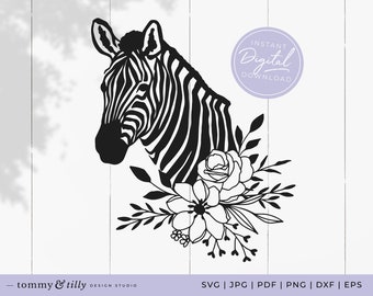 Download Zebra Svg Etsy