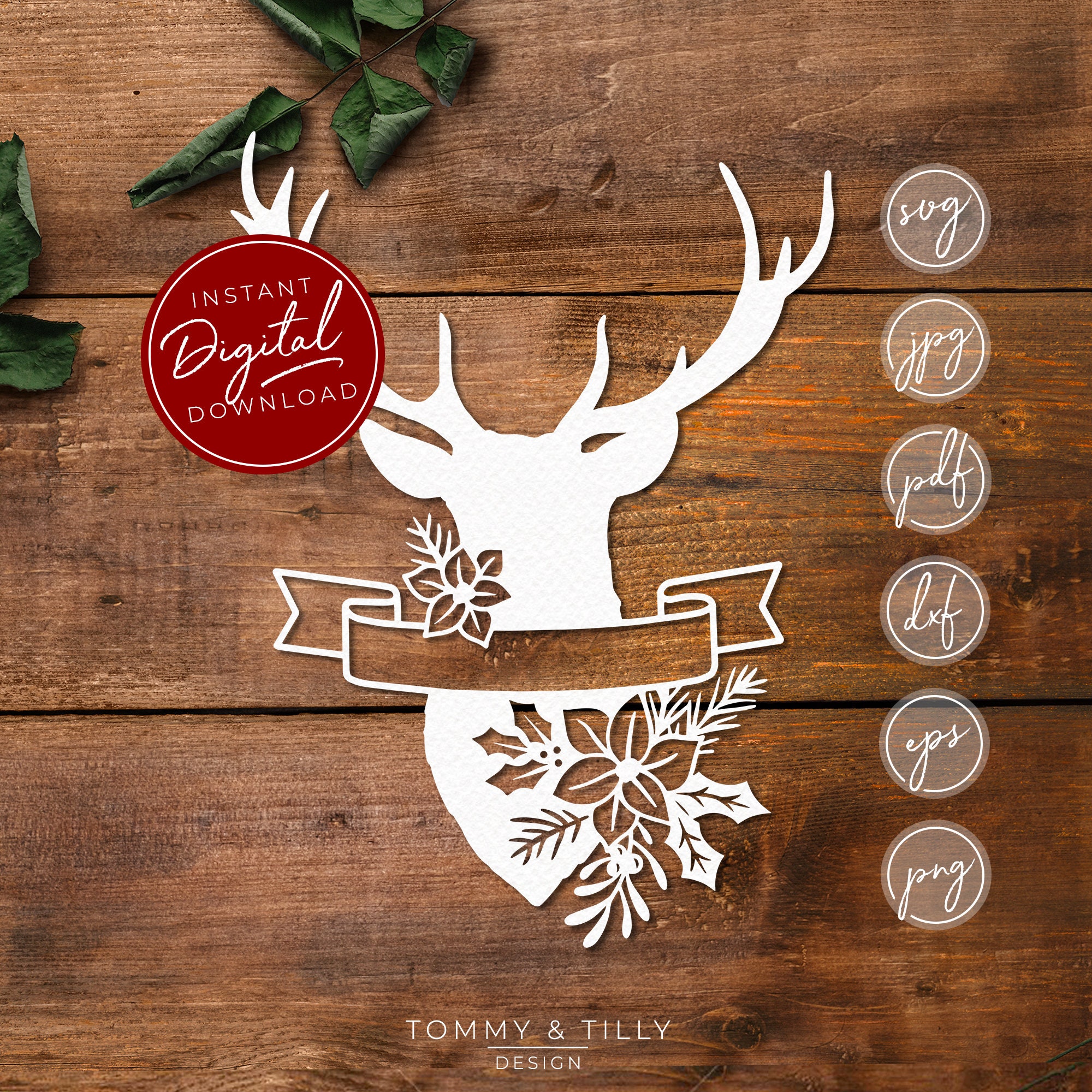 Stag Head No.2 Papercut Template Machine Cut Cricut Etsy Stag Head No.2 Papercut Template Machine Cut Cricut Etsy