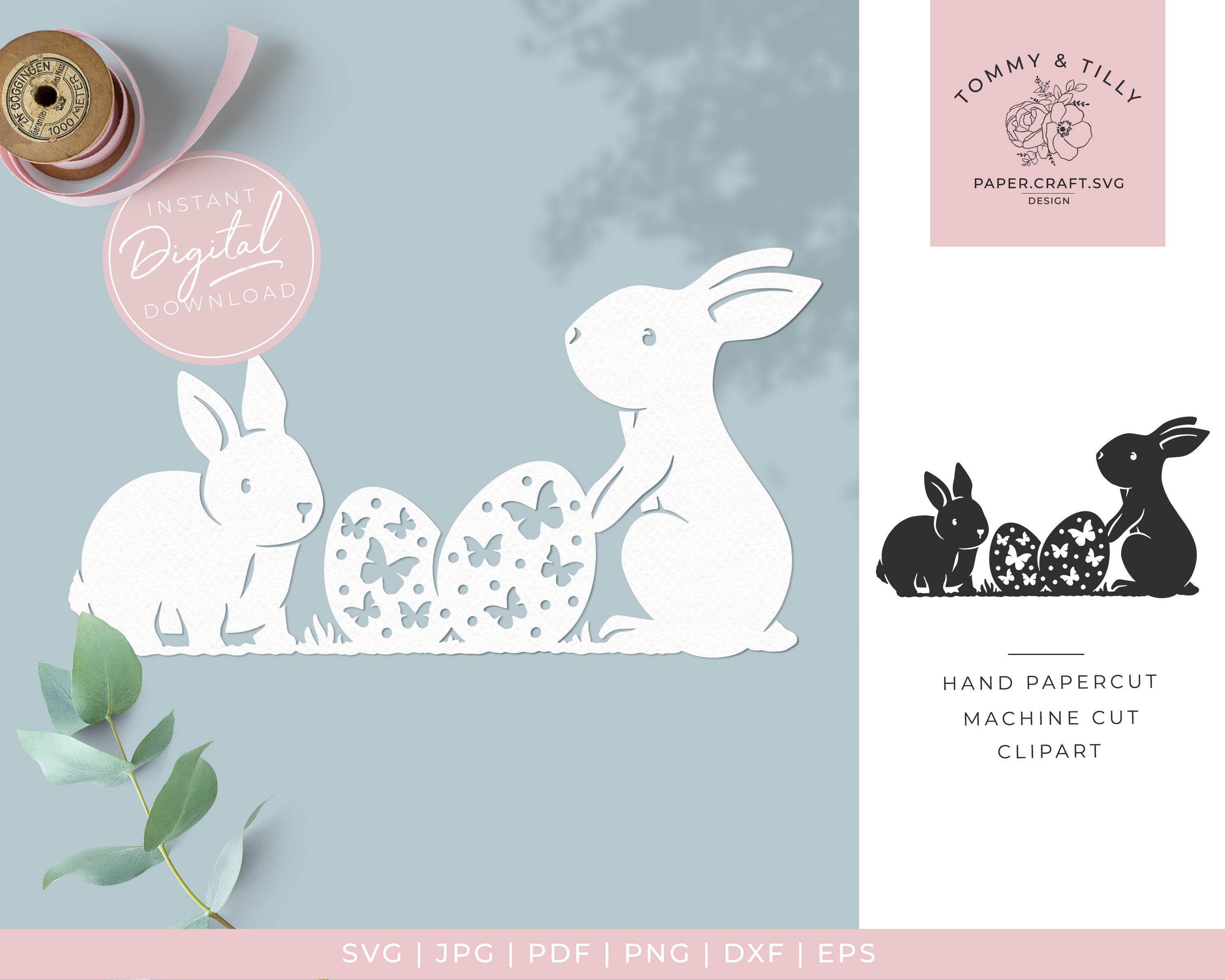Embroidery file Happy Easter Bunny 10x10 Easter Bunny Easter Time Easter Easter Resurrection