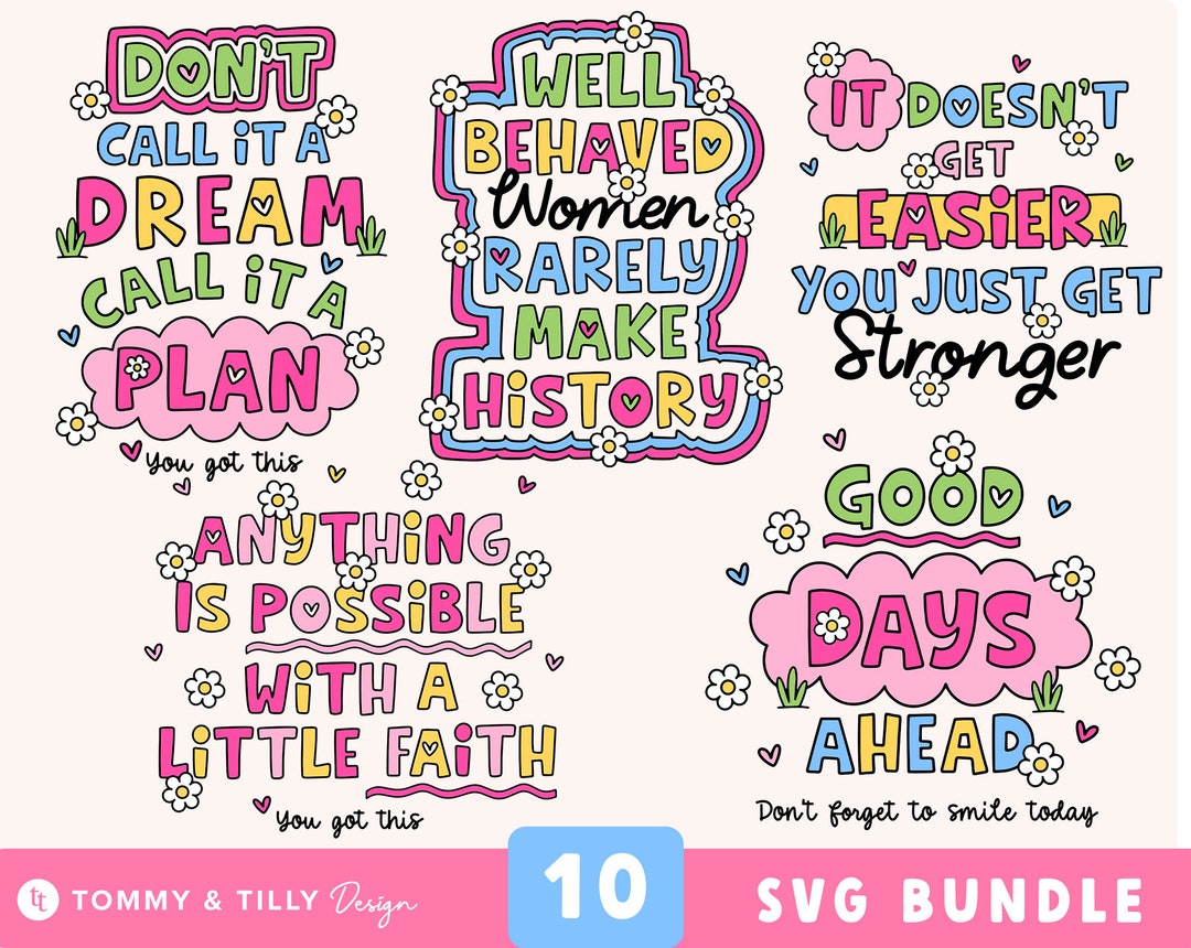 MEGA BUNDLE Cute SVG Bundle Png Svg Cut Files for Cricut - Etsy