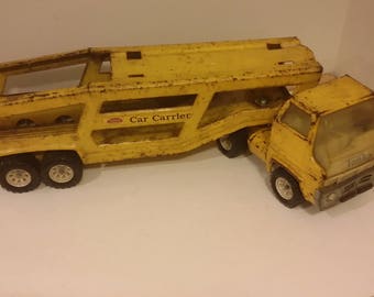 old tonka car carrier truck