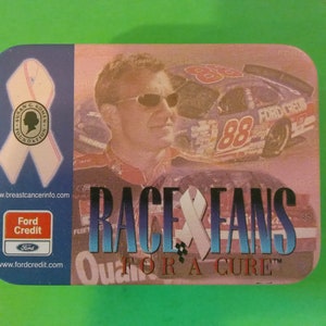 Vintage Die Cast Car, Nascar RCCA Race Fans for a Cure, Dale Jarrett #88, 2001