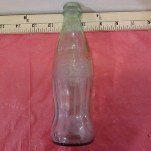 Vintage Coca-Cola Bottle 6 1/2oz with Raised Lettering from St. Louis, Missouri