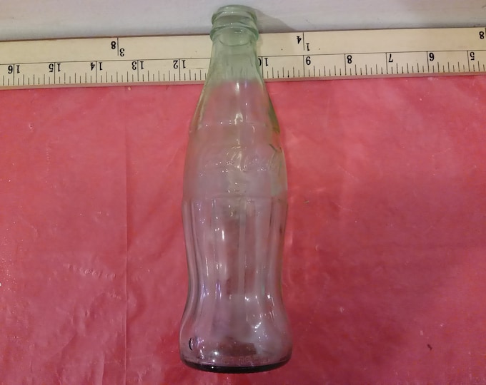 Vintage Coca-Cola Bottle 6 1/2oz with Raised Lettering from St. Louis, Missouri