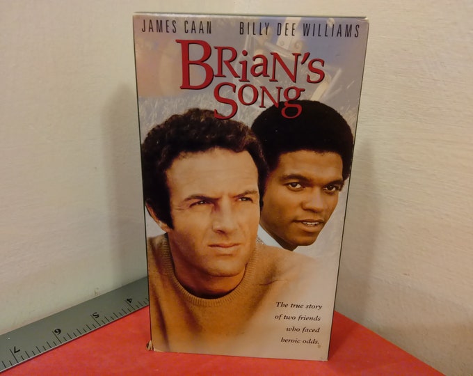 Vintage VHS Movie Tape, Brian's Song, James Caan, 1996~