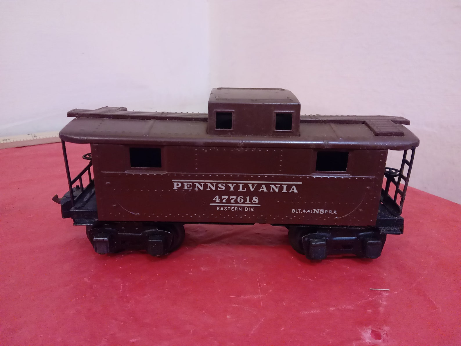 Vintage Toy Train Lionel Train Caboose Pennsylvania 477618 Etsy