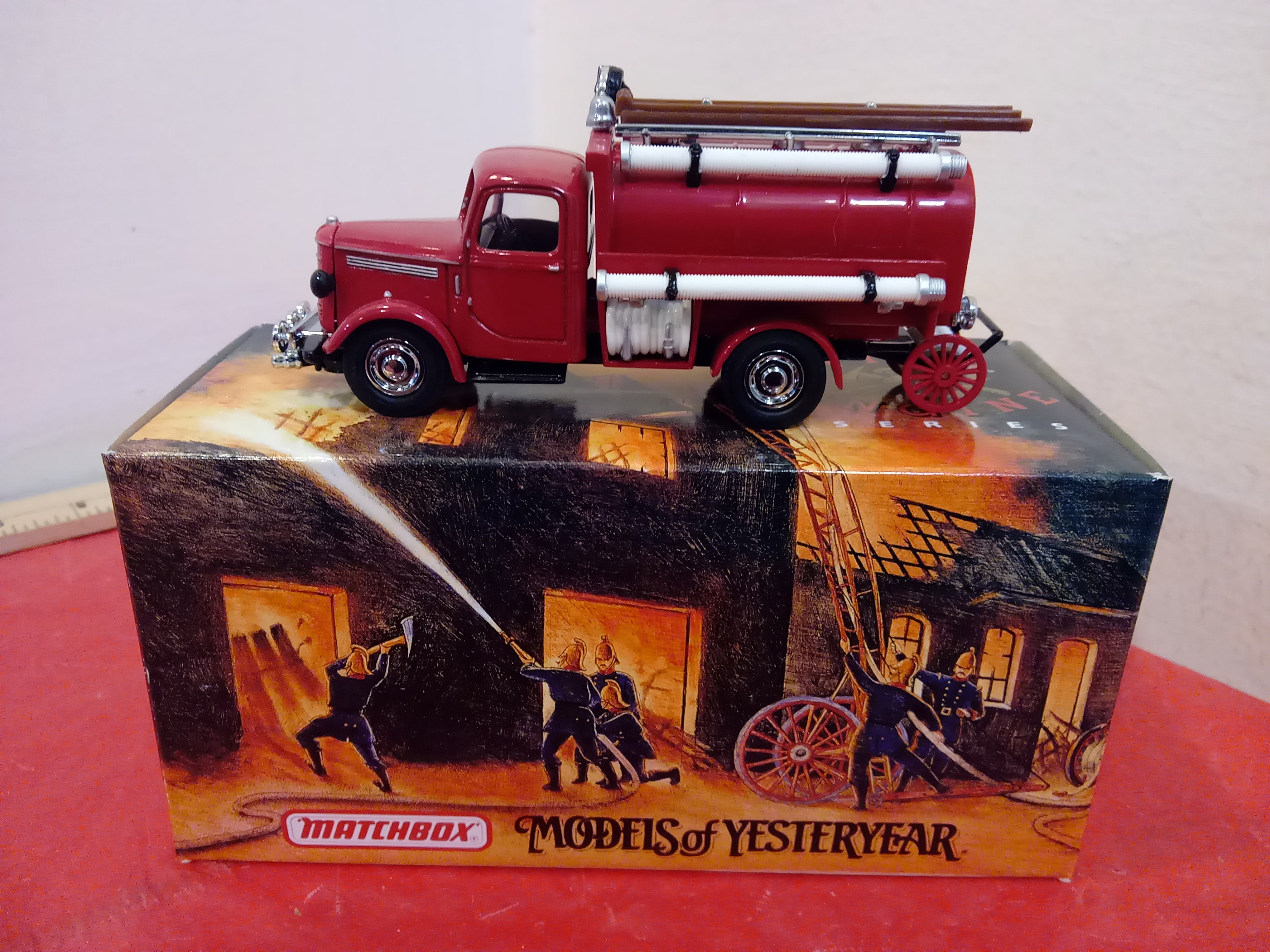Vintage Diecast Fire Engines Matchbox Models of Yesteryear fire