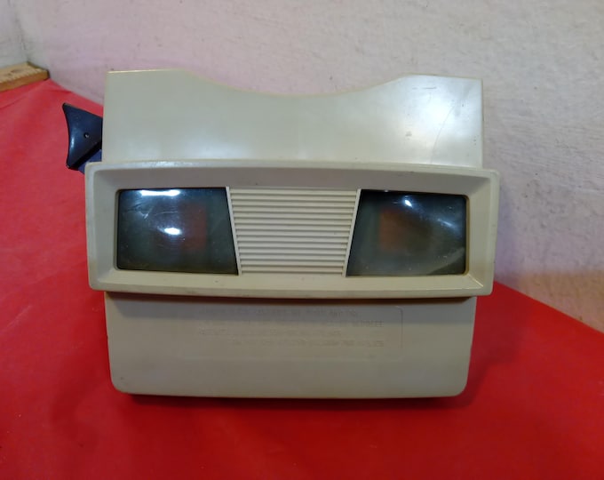 Vintage View-Master and Slides, Sawyer Viewer, Slides "Dr. Shrinker", "Korg", "Natural Bridge", or Other Vacation Spots