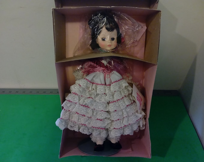 Vintage Doll, Madame Alexander Doll, Carmen Model #1410, 1980's