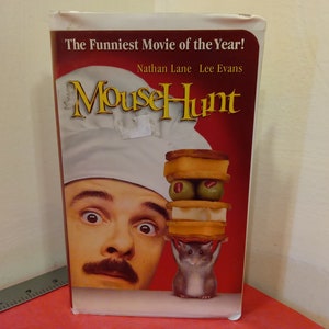 Vintage VHS Movie Tape, Muizenjacht, Nathan Lane, 1998~