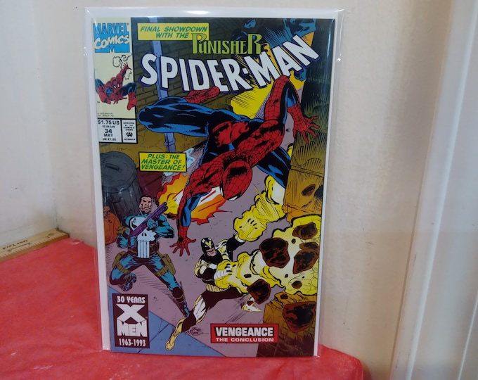 Vintage Comic Books, Marvel Comic Books, Spider-Man, 1990's