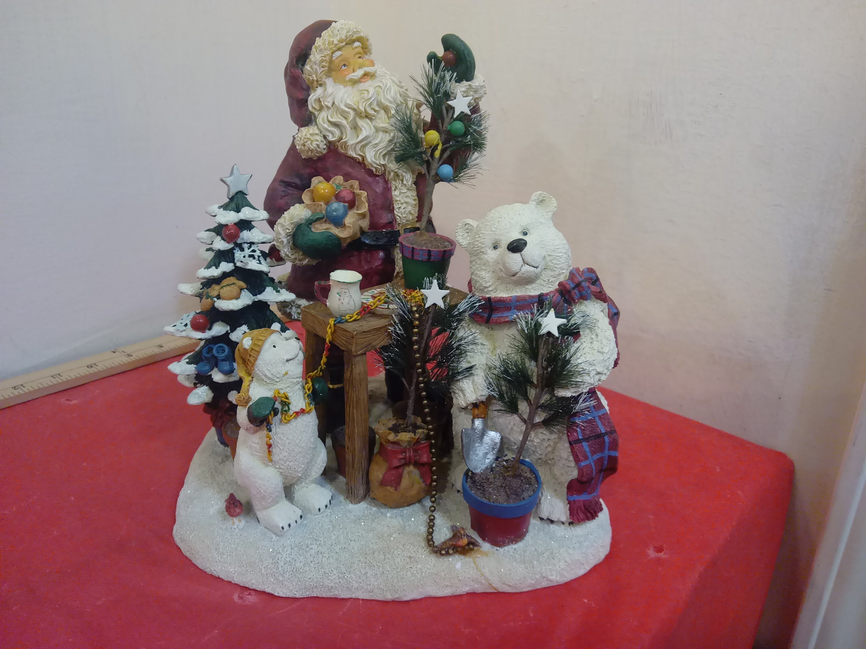 人形 2pc クリスマス ニット 装飾品 オールドクリスマス クリスマス