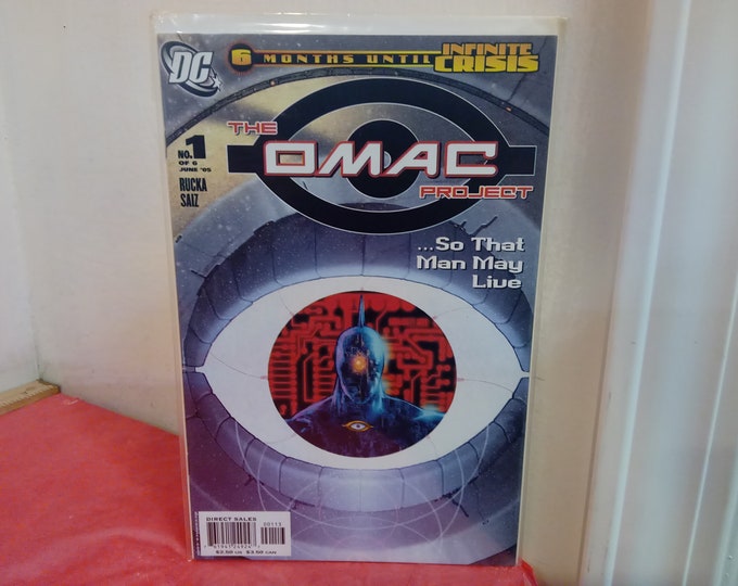 Vintage DC Comic Books, The Omac Project, Various Issues