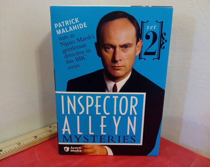 Inspector Alleyn Mysteries, BBC Show, DVD Set 4 DvD's, Patrick Malahide, 2005