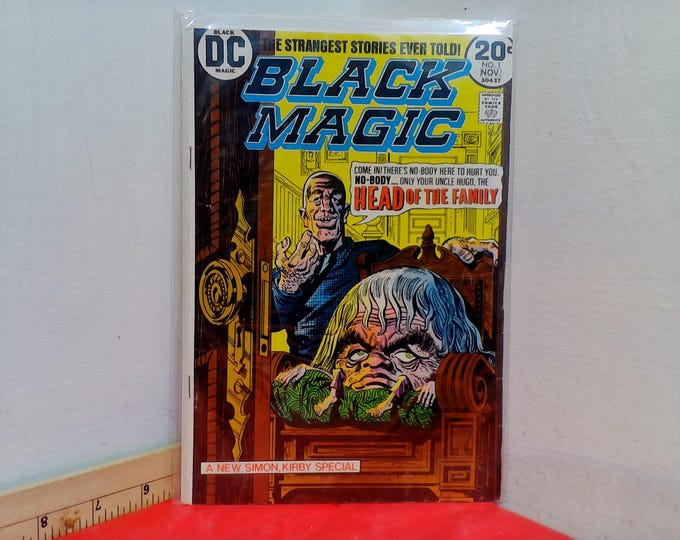 Vintage DC Comic Books, Black Magic, 1970's