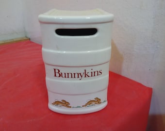 Vintage Ceramic/Porcelain Children's Collector Plates, Bowl, Cup, or Bank, Bunnykins by Royal Doulton