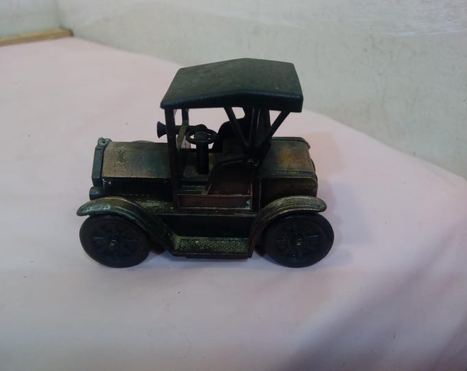 Vintage Metal Pencil Sharpeners, Model T w/Plastic Top, Bi-Plane, Horse and Buggy, Motorcycle, and Rolls Royce