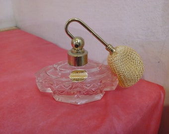 Vintage Perfume Atomizer Bottles, Pink, Clear, and Other Colors and Shapes, I. Rice, Bokemig