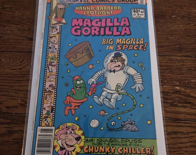 Vintage Marvel Comic, Hanna Barbera Spotlight "Magilla Gorilla", Issue #4, 1970's