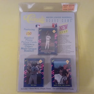 Classic Major League Baseball Board Game New, 1990