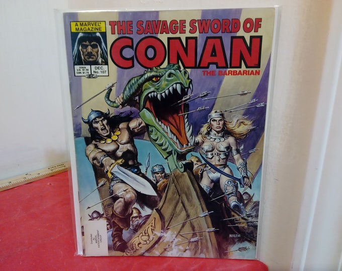 Vintage Comic Books, Marvel Magazine Group, The Savage Sword of Conan