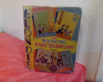 Vintage Big Little Books, Shazam, Los Invasores, Blondie y Dagwood, Blondie y Bouncing Baby Dumpling, 1940