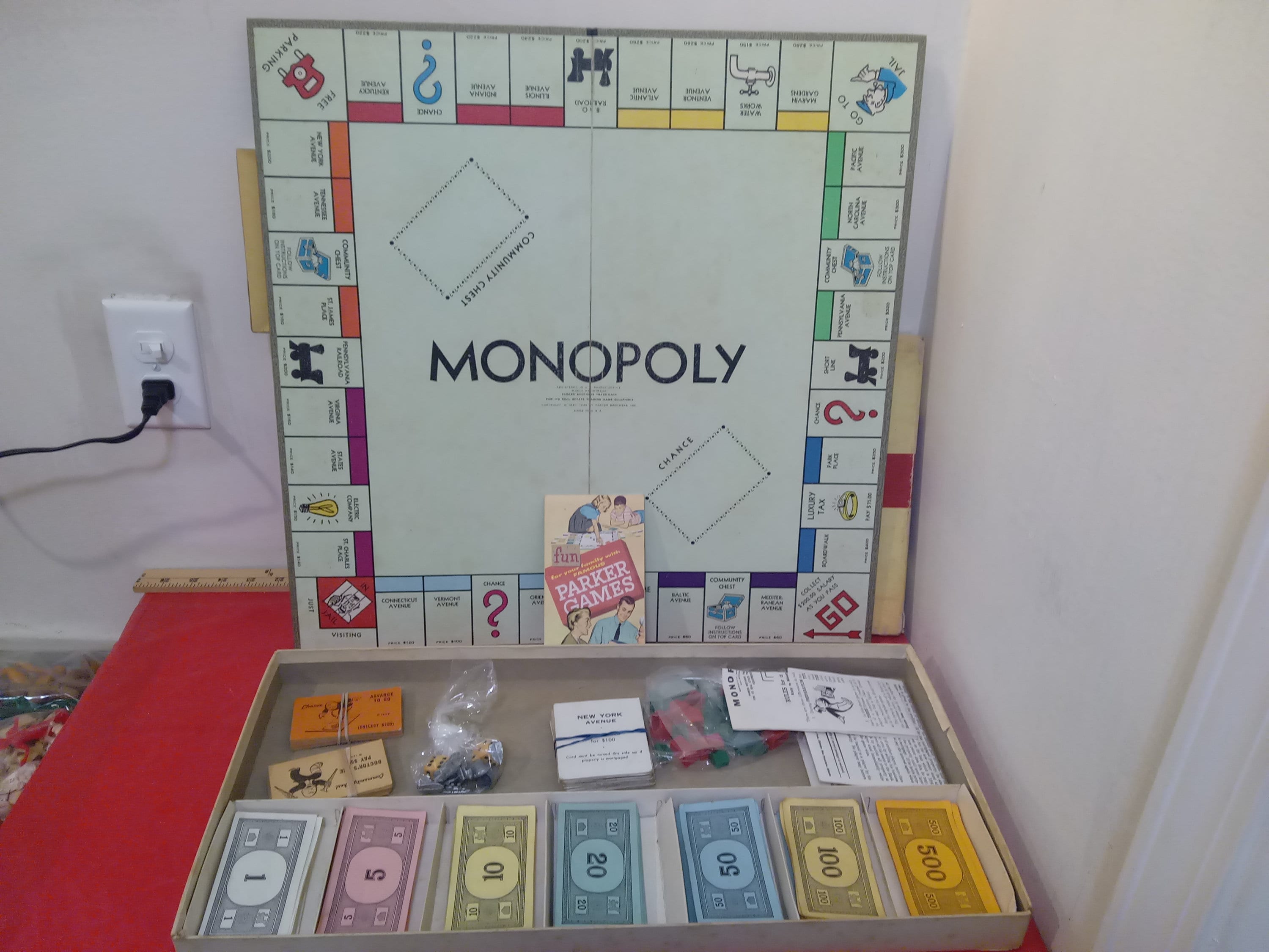 ５５％以上節約 ビンテージ モノポリー ブラザーズ ボードゲーム、パーカー モノポリー