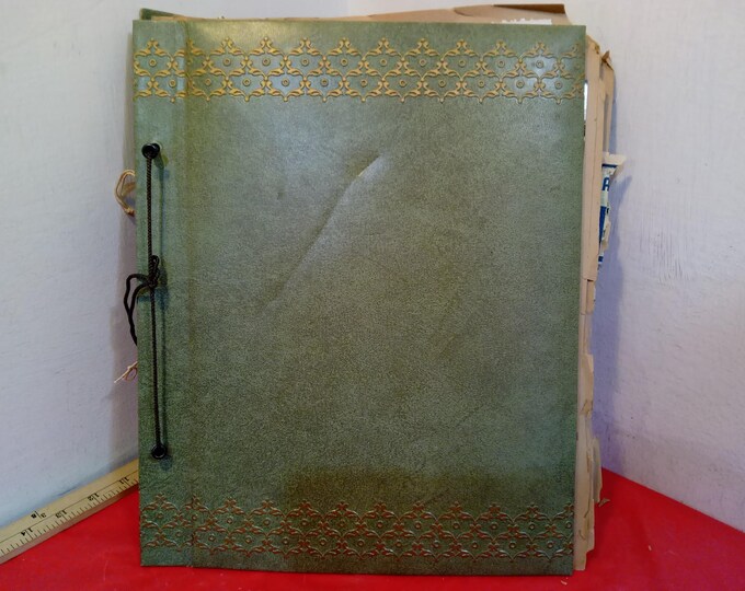 Vintage Scrapbook, Traveling the Americas, Pictures, Articles, and Other Items, 1950's#