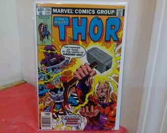 Vintage Comic Books, Marvel Comic Books, The Mighty Thor, 1970's
