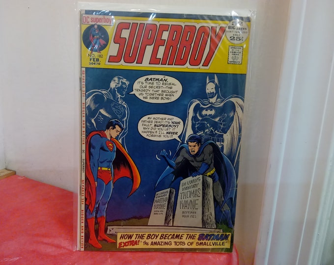 Vintage DC Comic Books, Superboy, Various Issues