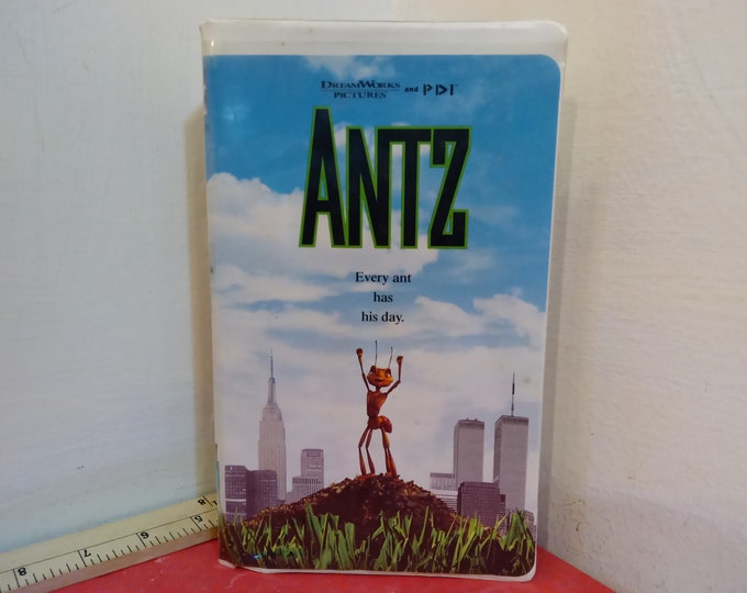 Vintage VHS Tape, ANTZ, Dreamworks, 1999~