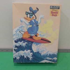 Vintage Donald Duck on a Surf Board Puzzle