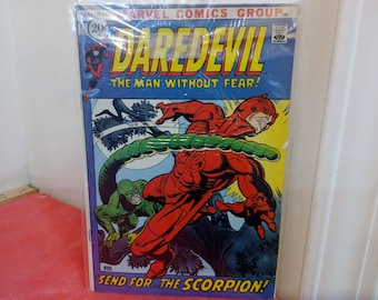 Vintage Comic Books, Marvel Comic Books, Daredevil - The Man without Fear, 1970/80's