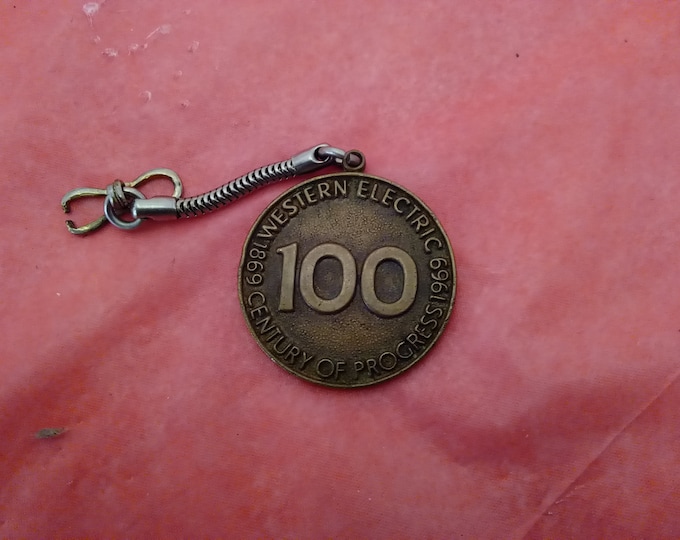 Vintage Medals and Tokens, Metropolitan Life Insurance, Lone Ranger, Pontiac "Chief of the Sixes", and Western Electric Key Chain