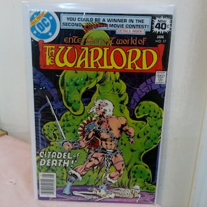 Vintage DC Comic Books, Enter the World of the Warlord #17, 1970&#39;s