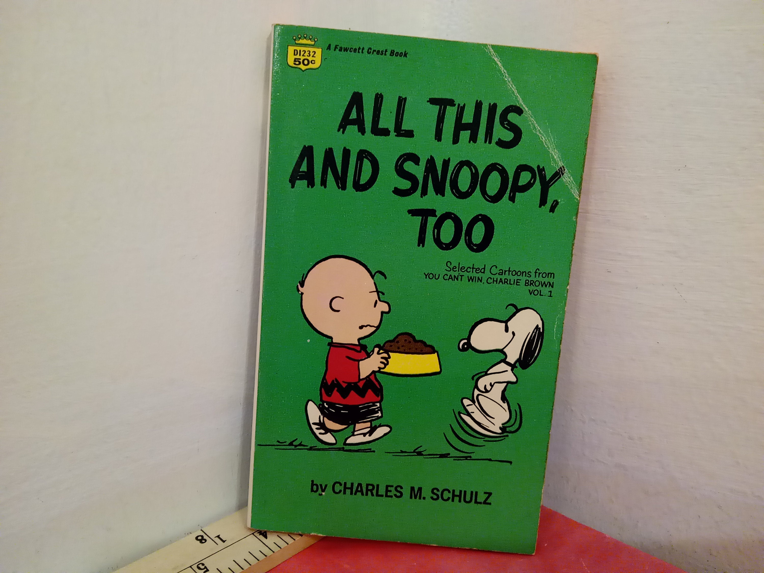 Vintage Comic Book, All This and Snoopy Too a Peanuts Book, Charles M ...