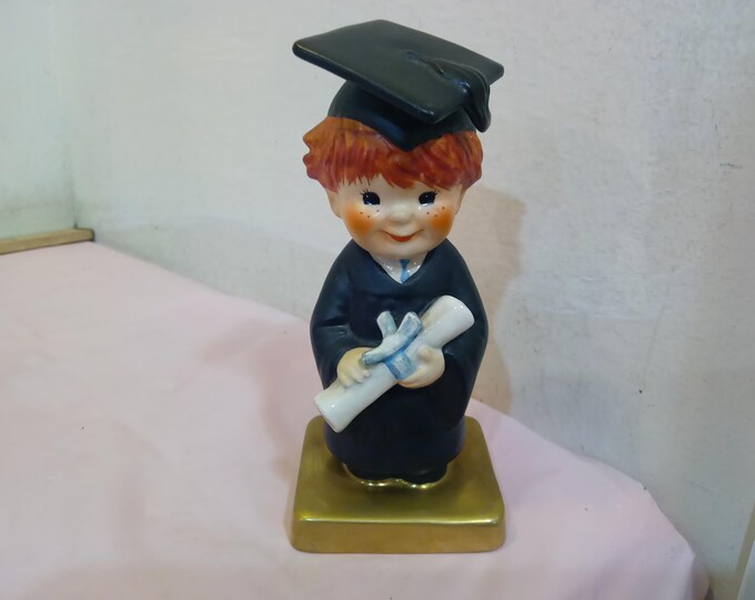 Vintage Figurines, Goebel Figurines, Graduation Day, Springtime, or Atta Boy, 1970's