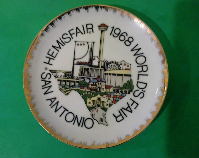 Vintage World's Fair San Antonio Hemisfair, 1968#