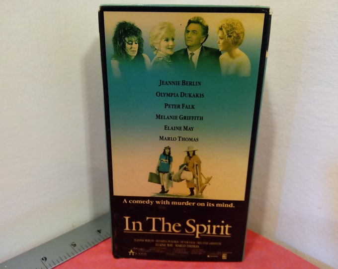 Vintage VHS Movie Tape, In The Spirit, Peter Falk, 1990~