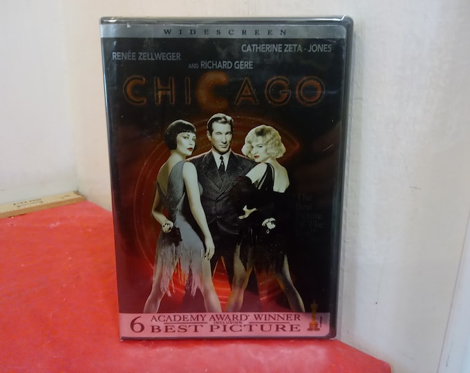 Vintage DVD Movie Tapes, Chicago Widescreen Version, Richard Gere