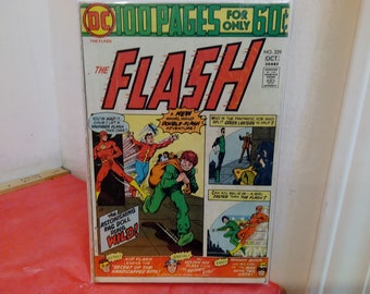 Vintage Comic Books, DC Comics, Flash #229, 1970's