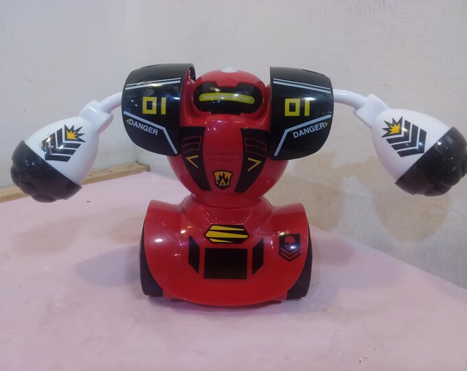 Collectable Robots, Action Figures, or Movie Characters, Sharper Image Robots, Spiderman Figure, McDonald's Poo Chi Bulldog, or Dino Chi