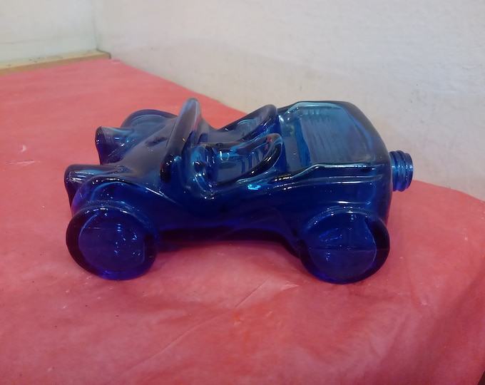 Vintage Cologne Bottles, Avon Vehicle Cologne Bottles, Blue Dune Buggy, Tractor, Green Convertible, and Brown Car