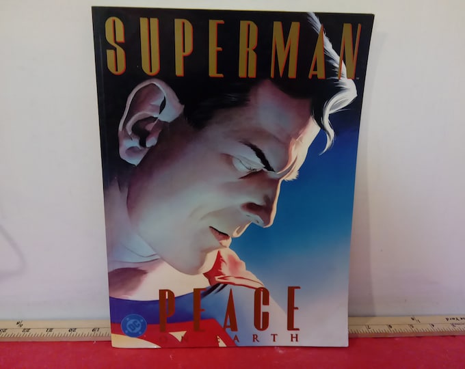 Vintage Comic Books, DC Comics "Batman War on Crime" or "Superman Peace on Earth", 1999