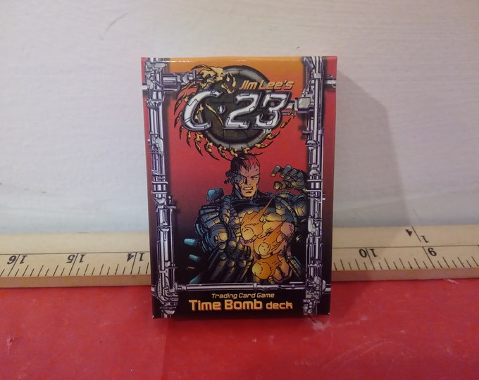 Vintage Card Game, Jim Lee's "C-23 Time Bomb Deck" by Wizard of the Coast, 1998