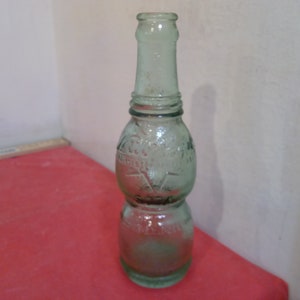 Vintage Soda Bottle, Embossed Nu-Grape 6 oz Bottle, Patent March 9, 1920